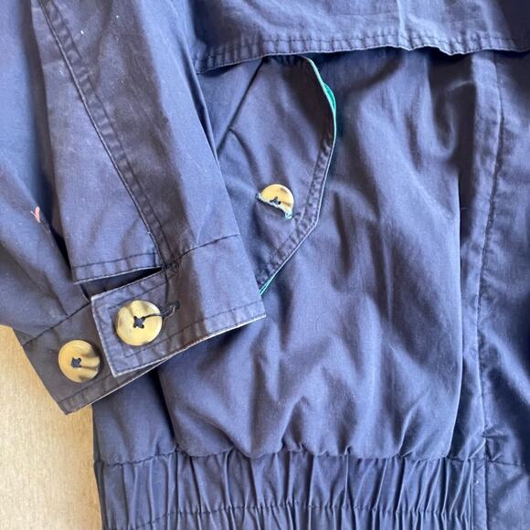 Vintage Disney Originals Jacket Embroidered Mickey Mouse Blue Green L Vented - Picture 8 of 10